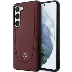 Mercedes MEHCS23MARMRE S23+ S916 red/red hardcase Leather Urban Bengaleeng