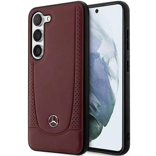 Mercedes MEHCS23MARMRE S23+ S916 red/red hardcase Leather Urban Bengaleeng