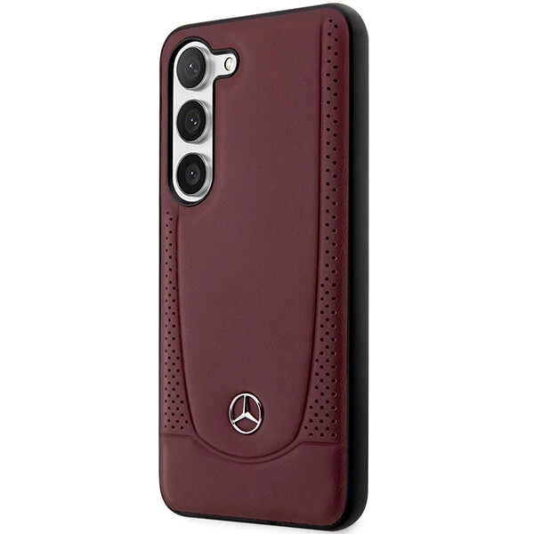Mercedes MEHCS23MARMRE S23+ S916 red/red hardcase Leather Urban Bengaleeng