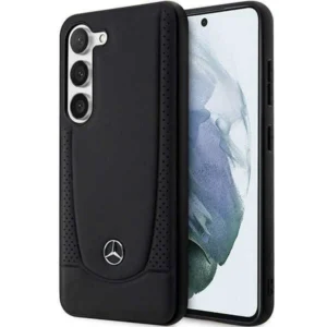 Mercedes Leather Urban case for Samsung Galaxy S23 - blackeng