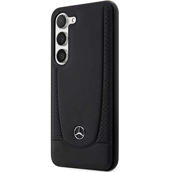 Mercedes Leather Urban case for Samsung Galaxy S23 - blackeng