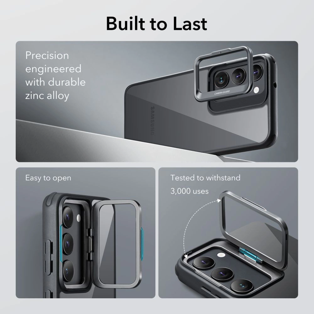 ESR Classic Kickstand Case for Samsung Galaxy S23+ - Clear Blackeng