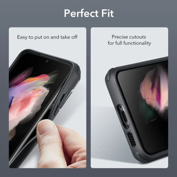 ESR Classic Kickstand Case for Samsung Galaxy S23+ - Clear Blackeng