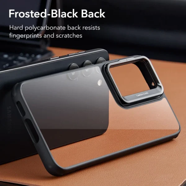 ESR Classic Kickstand Case for Samsung Galaxy S23+ - Clear Blackeng