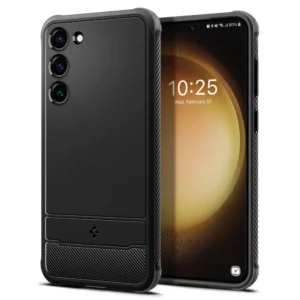 Spigen Rugged Armor Case for Samsung Galaxy S23 - Matte Blackeng