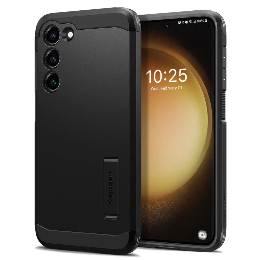 Spigen Tough Armor Case for Samsung Galaxy S23 - Blackeng