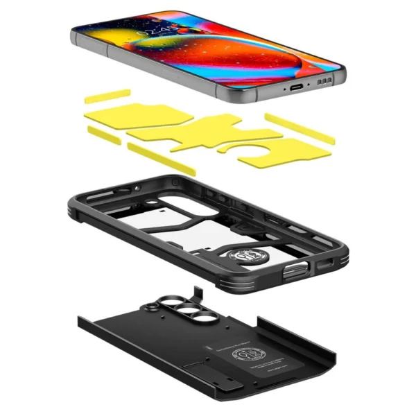Spigen Tough Armor Case for Samsung Galaxy S23 - Blackeng