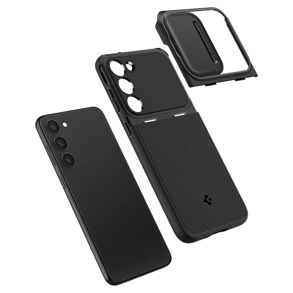 Spigen Optik Armor Case for Samsung Galaxy S23 - Blackeng