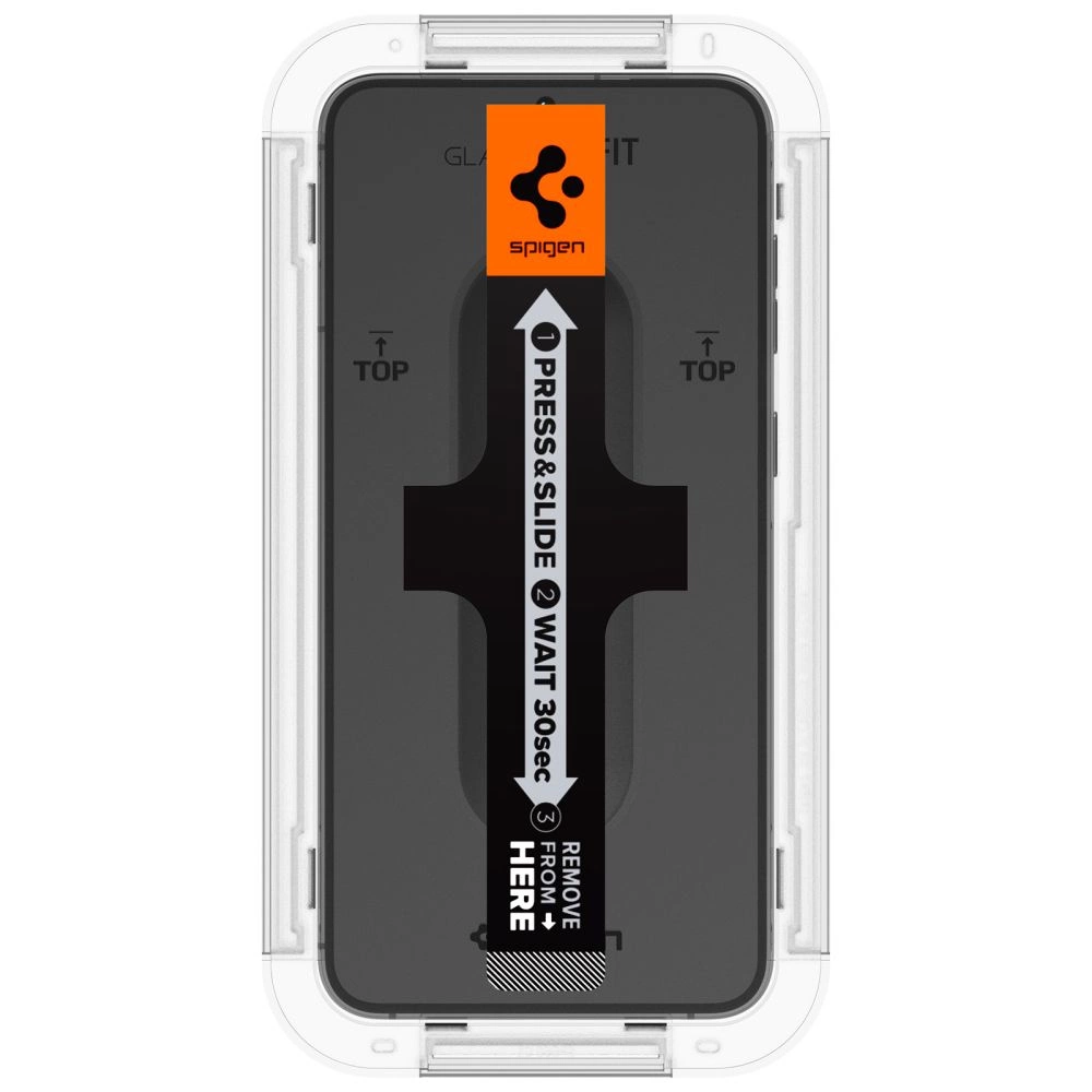 Spigen Glas.tR EZ Fit Tempered Glass for Samsung Galaxy S23 - 2 pcs.eng