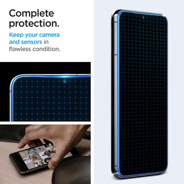 Spigen Glas.tR EZ Fit Tempered Glass for Samsung Galaxy S23 - 2 pcs.eng