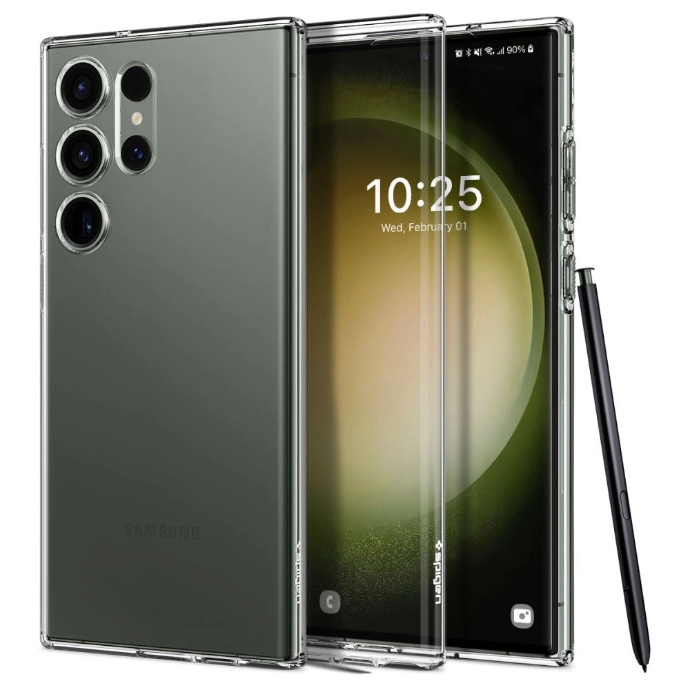 Spigen Liquid Crystal Case for Samsung Galaxy S23 Ultra - Cleareng