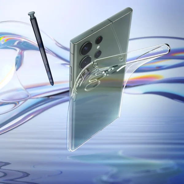 Spigen Liquid Crystal Case for Samsung Galaxy S23 Ultra - Cleareng