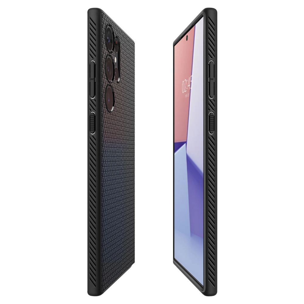 Spigen Liquid Air Case for Samsung Galaxy S23 Ultra - Matte Blackeng
