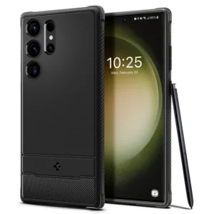 Spigen Rugged Armor Case for Samsung Galaxy S23 Ultra - Matte Blackeng
