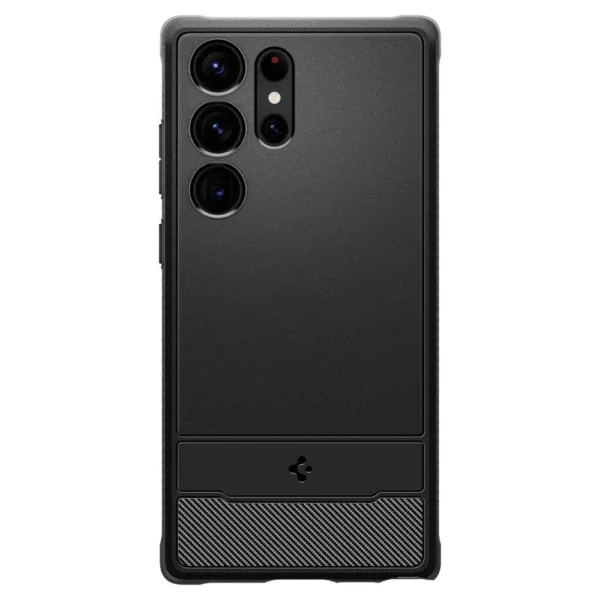 Spigen Rugged Armor Case for Samsung Galaxy S23 Ultra - Matte Blackeng