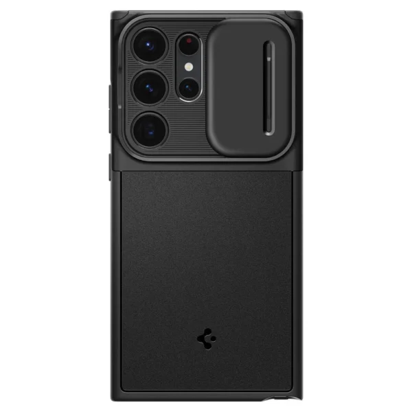 Spigen Optik Armor Case for Samsung Galaxy S23 Ultra - Blackeng