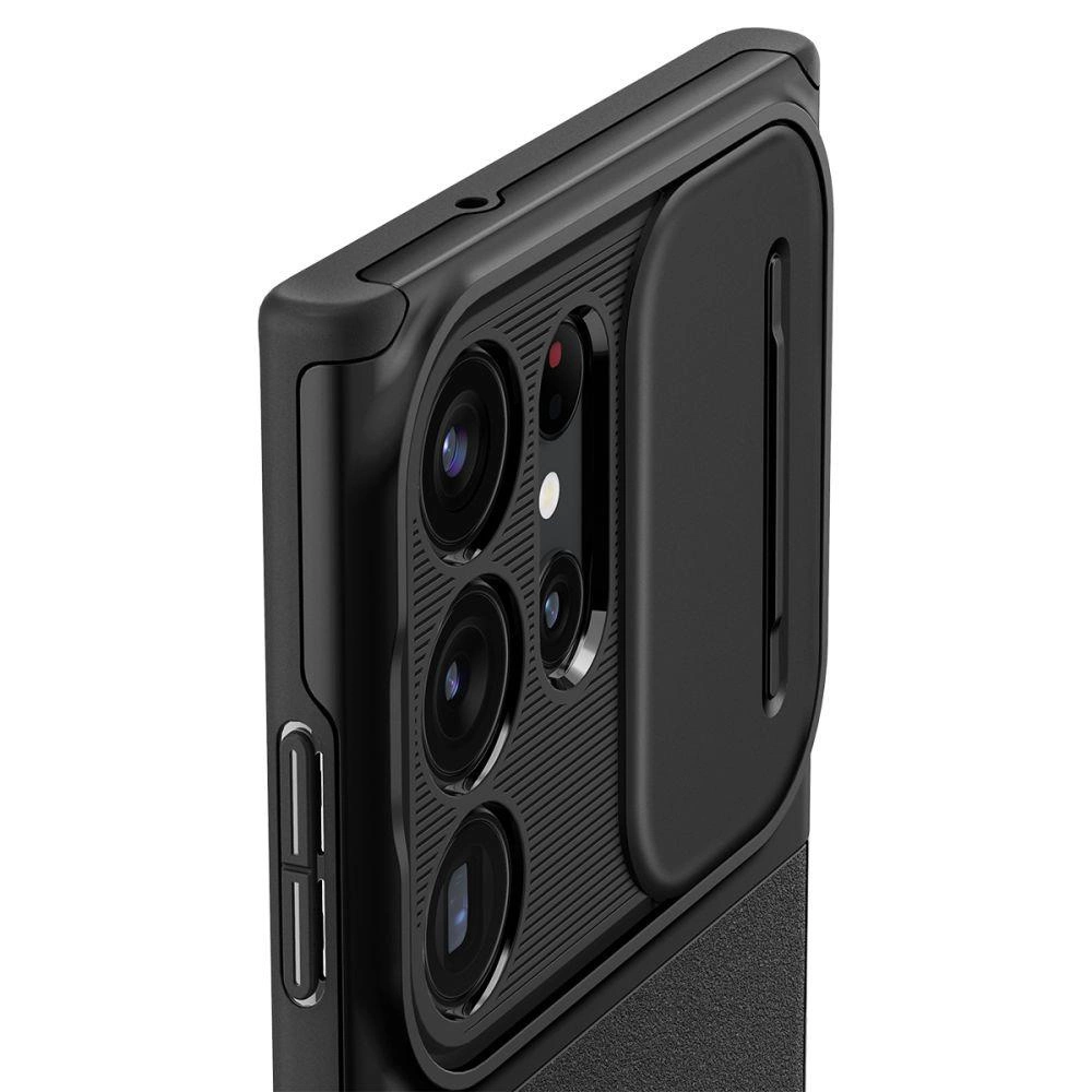 Spigen Optik Armor Case for Samsung Galaxy S23 Ultra - Blackeng
