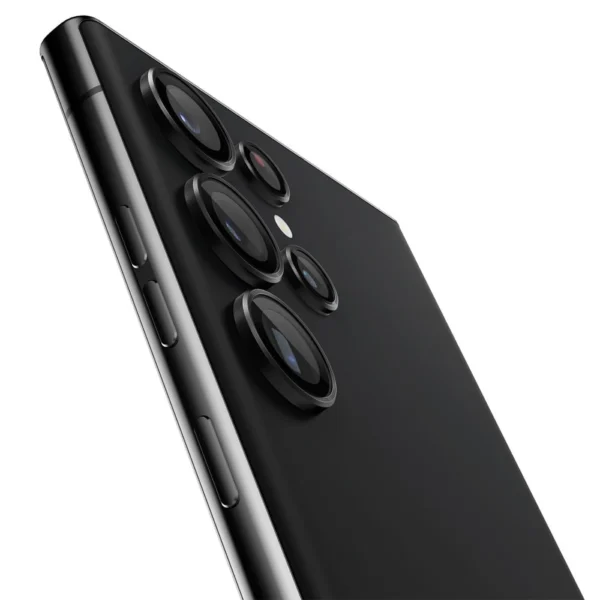 Spigen Glas.tR EZ Fit Optik Camera Protector for Samsung Galaxy S23 Ultra - Black 2 pcs.eng