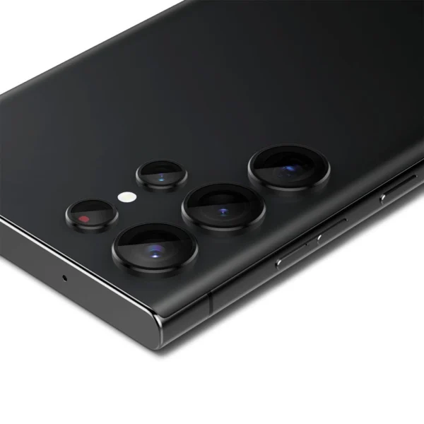 Spigen Glas.tR EZ Fit Optik Camera Protector for Samsung Galaxy S23 Ultra - Black 2 pcs.eng