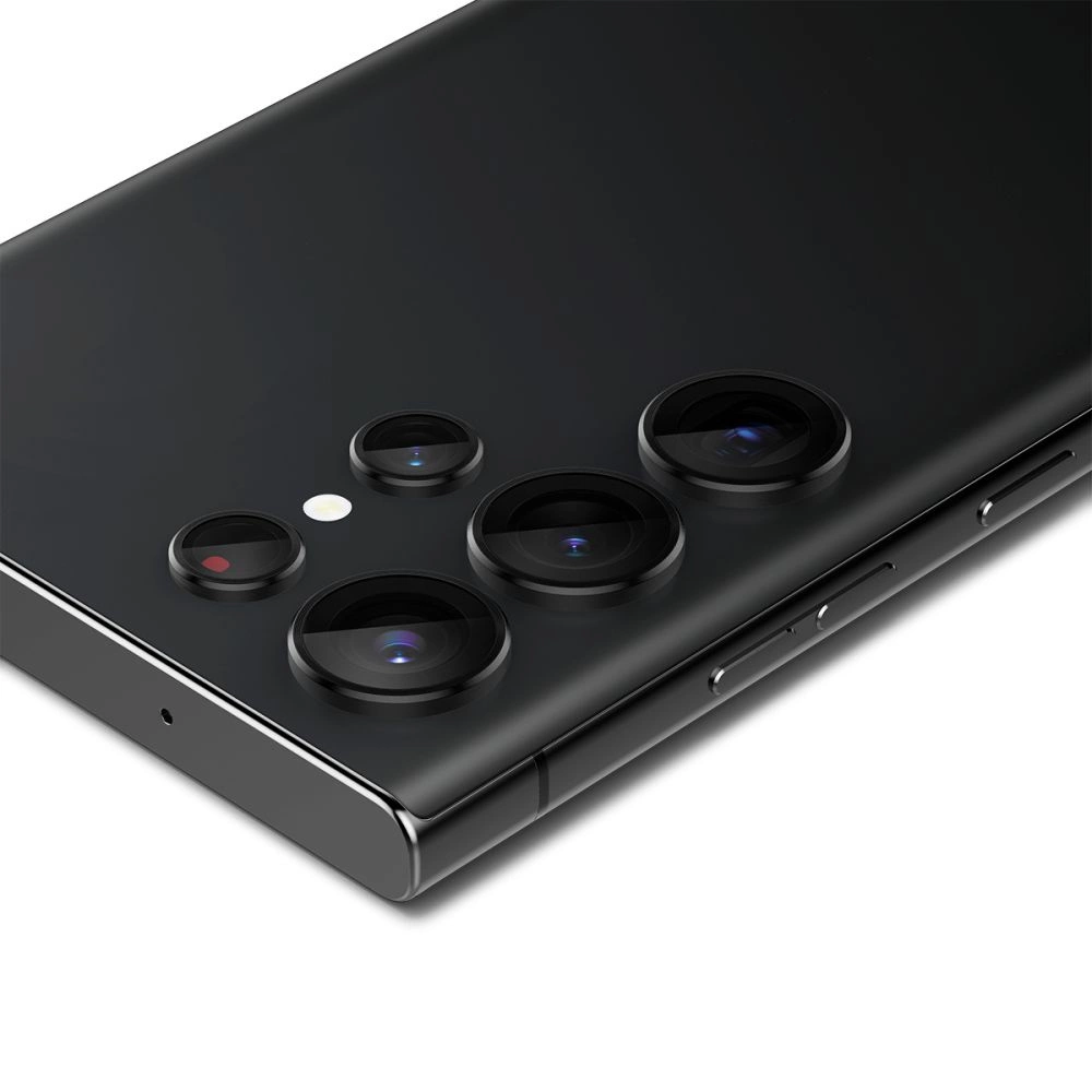 Spigen Glas.tR EZ Fit Optik Camera Protector for Samsung Galaxy S23 Ultra - Black 2 pcs.eng