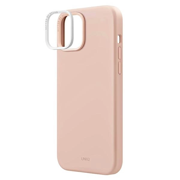 Uniq Lino Hue Magclick Charging case for iPhone 14 Plus - pinkeng