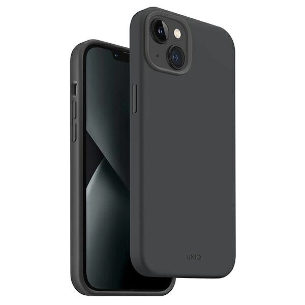 Uniq Lino Hue Magclick Charging case for iPhone 14 Plus - grayeng