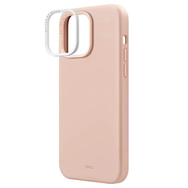 Uniq Lino Hue Magclick Charging case for iPhone 14 Pro Max - pinkeng