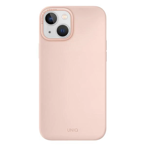 Uniq Lino case for iPhone 14 Plus - pinkeng