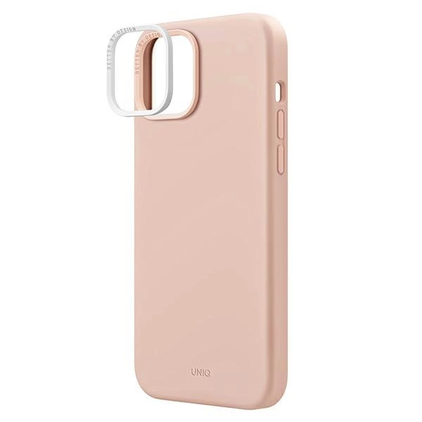 Uniq Lino case for iPhone 14 Plus - pinkeng