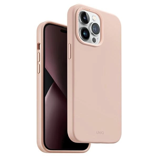 Uniq Lino case for iPhone 14 Pro Max - pinkeng
