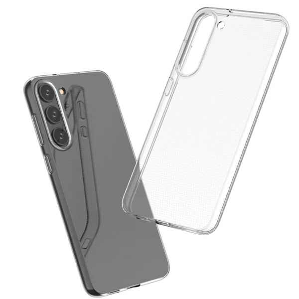 Ultra Clear 0.5mm case for Samsung Galaxy S23 thin cover transparenteng