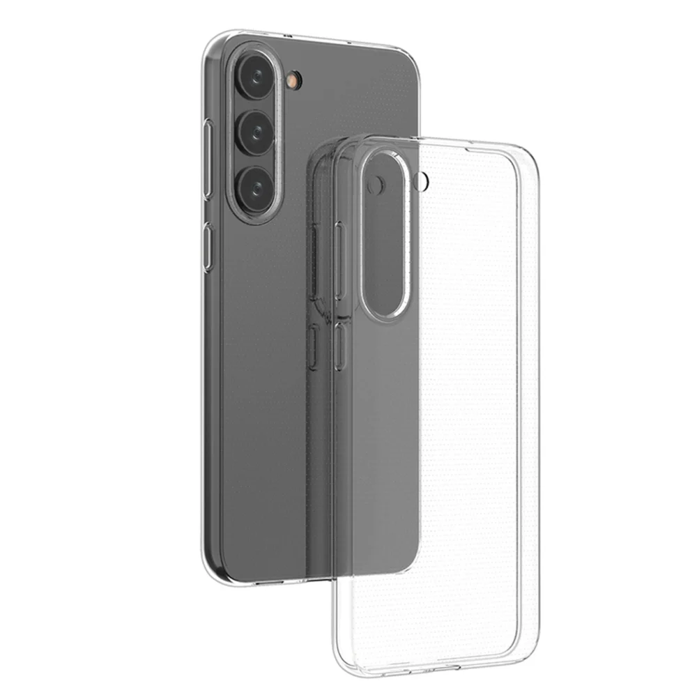 Ultra Clear 0.5mm case for Samsung Galaxy S23 thin cover transparenteng