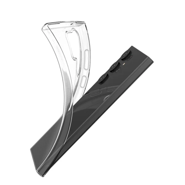 Ultra Clear 0.5mm case Samsung Galaxy S23 Ultra thin cover transparenteng