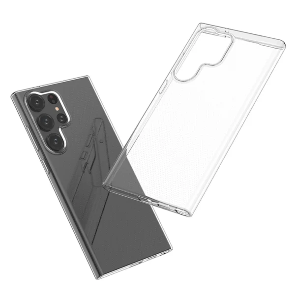 Ultra Clear 0.5mm case Samsung Galaxy S23 Ultra thin cover transparenteng