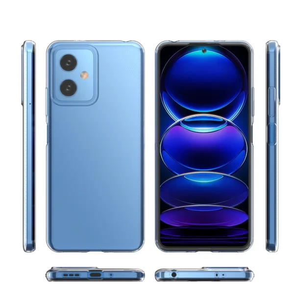 Ultra Clear 0.5mm Case Xiaomi Poco X5 5G / Redmi Note 12 5G Thin Cover Transparenteng