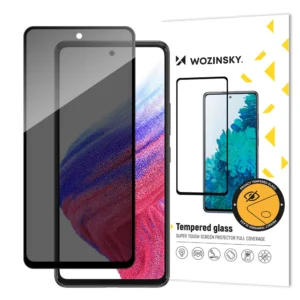 Wozinsky Privacy Glass Tempered Glass for Samsung Galaxy A53 5G with Anti Spy Privacy Filtereng