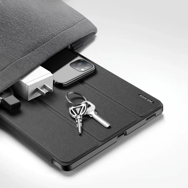 Dux Ducis Domo case for Samsung Galaxy Tab S6 Lite smart cover stand blackeng