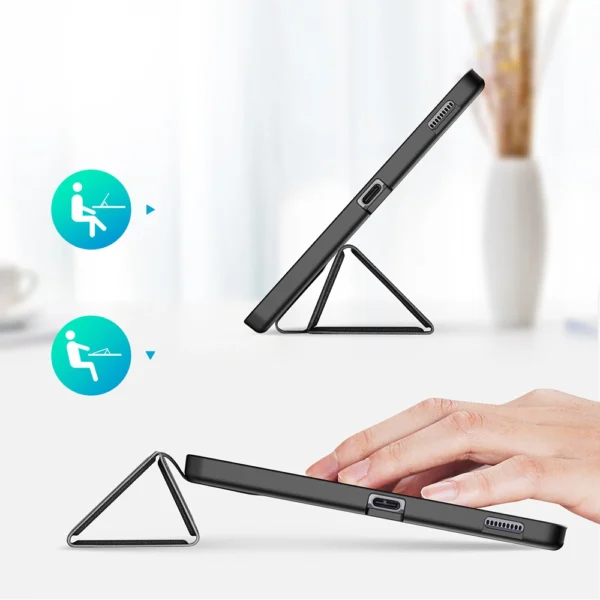Dux Ducis Domo case for Samsung Galaxy Tab S6 Lite smart cover stand blackeng