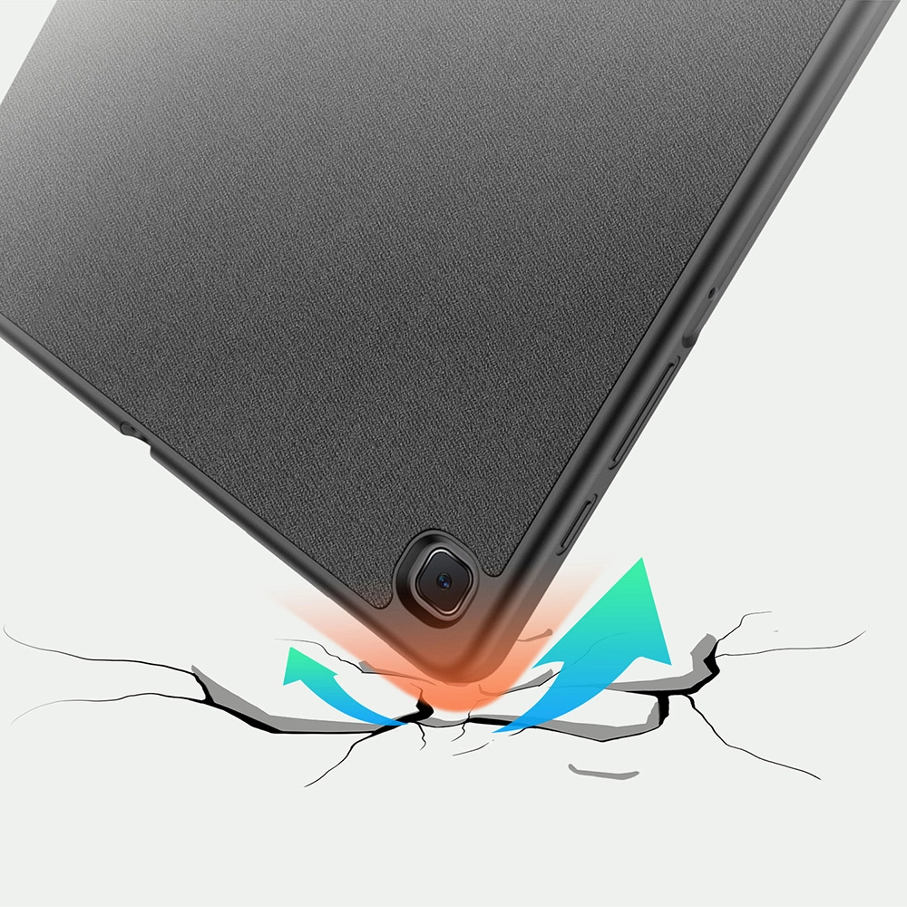 Dux Ducis Domo case for Samsung Galaxy Tab S6 Lite smart cover stand blackeng