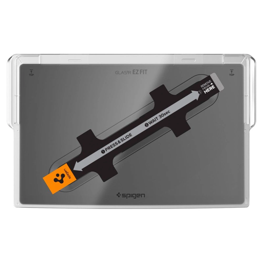 Spigen Glas.tR EZ Fit Tempered Glass for Tesla Model X 2022 / Model S 2021 - Blackeng