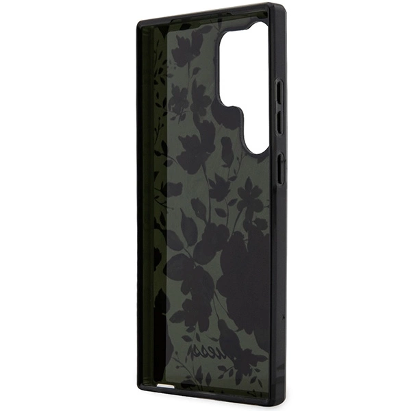 Guess GUHCS23LHCFWSA S23 Ultra S918 green/kaki hardcase Flower Collectioneng