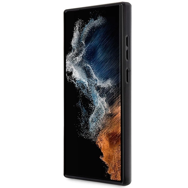 Guess GUHCS23LHTMRSK S23 Ultra S918 black/black hardcase Golden Marble Collectioneng