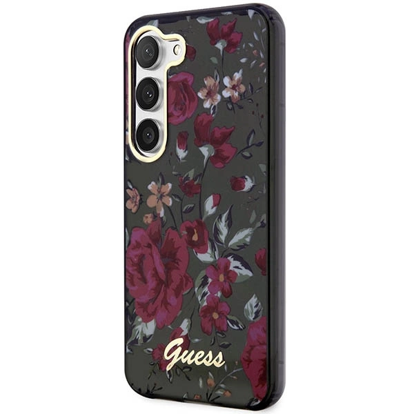 Guess GUHCS23MHCFWSA S23+ S916 green/kaki hardcase Flower Collectioneng