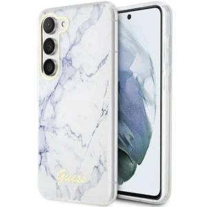 Guess GUHCS23MPCUMAH S23+ S916 white/white hardcase Marbleeng