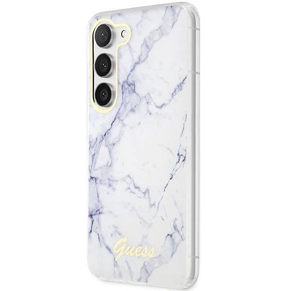Guess GUHCS23MPCUMAH S23+ S916 white/white hardcase Marbleeng