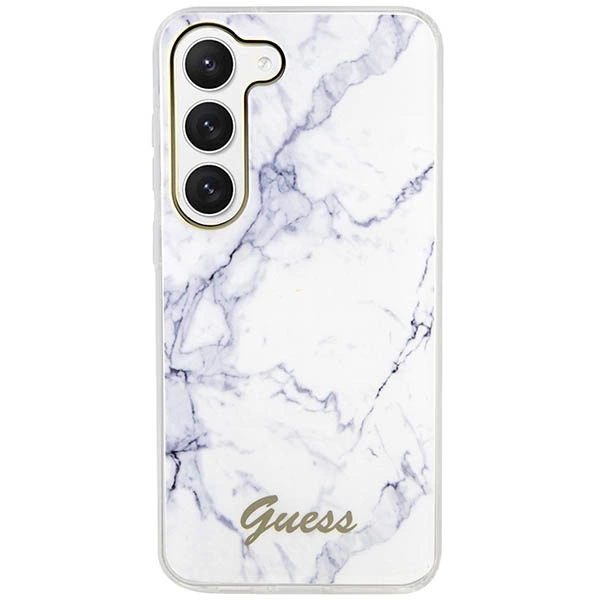 Guess GUHCS23MPCUMAH S23+ S916 white/white hardcase Marbleeng