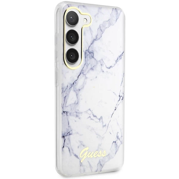 Guess GUHCS23MPCUMAH S23+ S916 white/white hardcase Marbleeng
