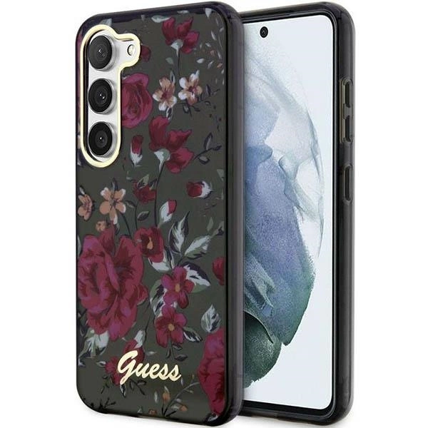Guess GUHCS23SHCFWSA S23 S911 green/kaki hardcase Flower Collectioneng