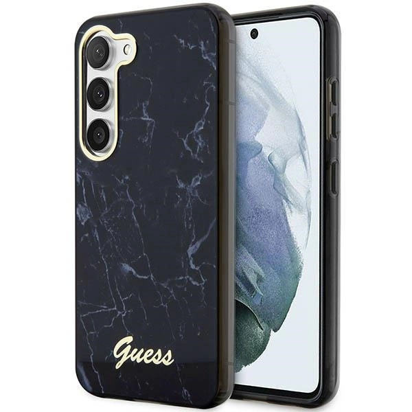 Guess GUHCS23SPCUMAK S23 S911 black/black hardcase Marbleeng
