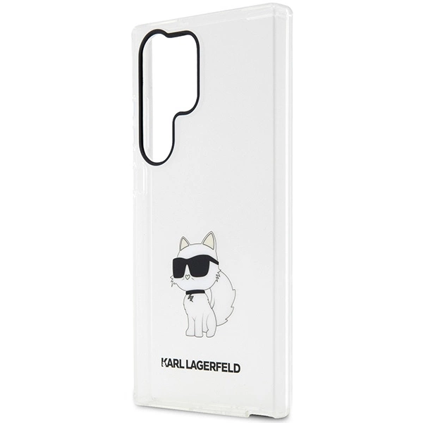 Karl Lagerfeld KLHCS23LHNCHTCT S23 Ultra S918 transparent hardcase Ikonik Choupetteeng